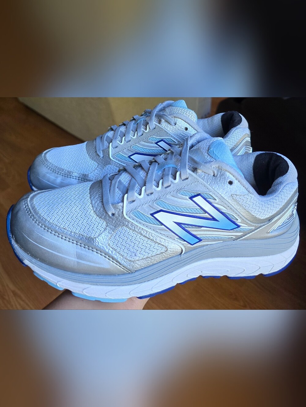 Sz 9.5 Women's NEW BALANCE 140v3 'Clear Sky Blue Colorway' Running Shoes